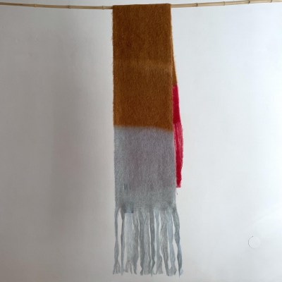 ezcaray_scarfcolorblockbrownredlblued
