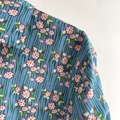 lestouristesshirtflowersblued