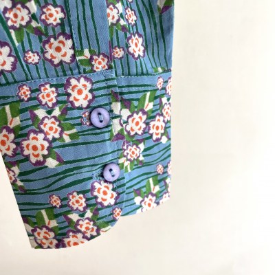 lestouristesshirtflowersblueddd
